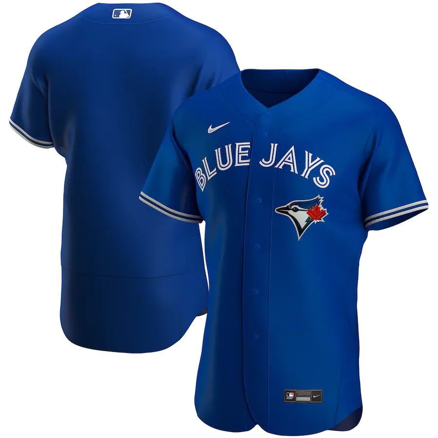 Cheap Mens Toronto Blue Jays Nike Royal Alternate Authentic Team MLB Jerseys